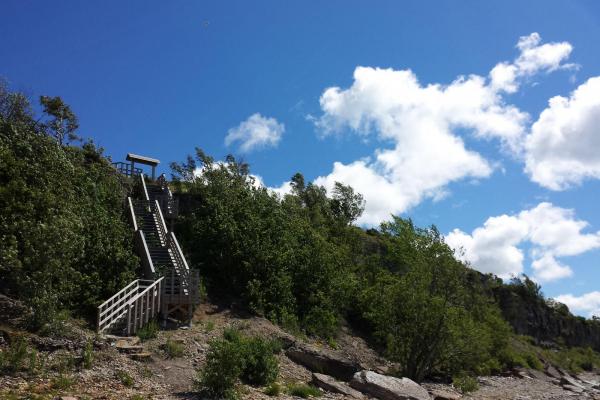 Pakri panga jalamile laskuv trepp 